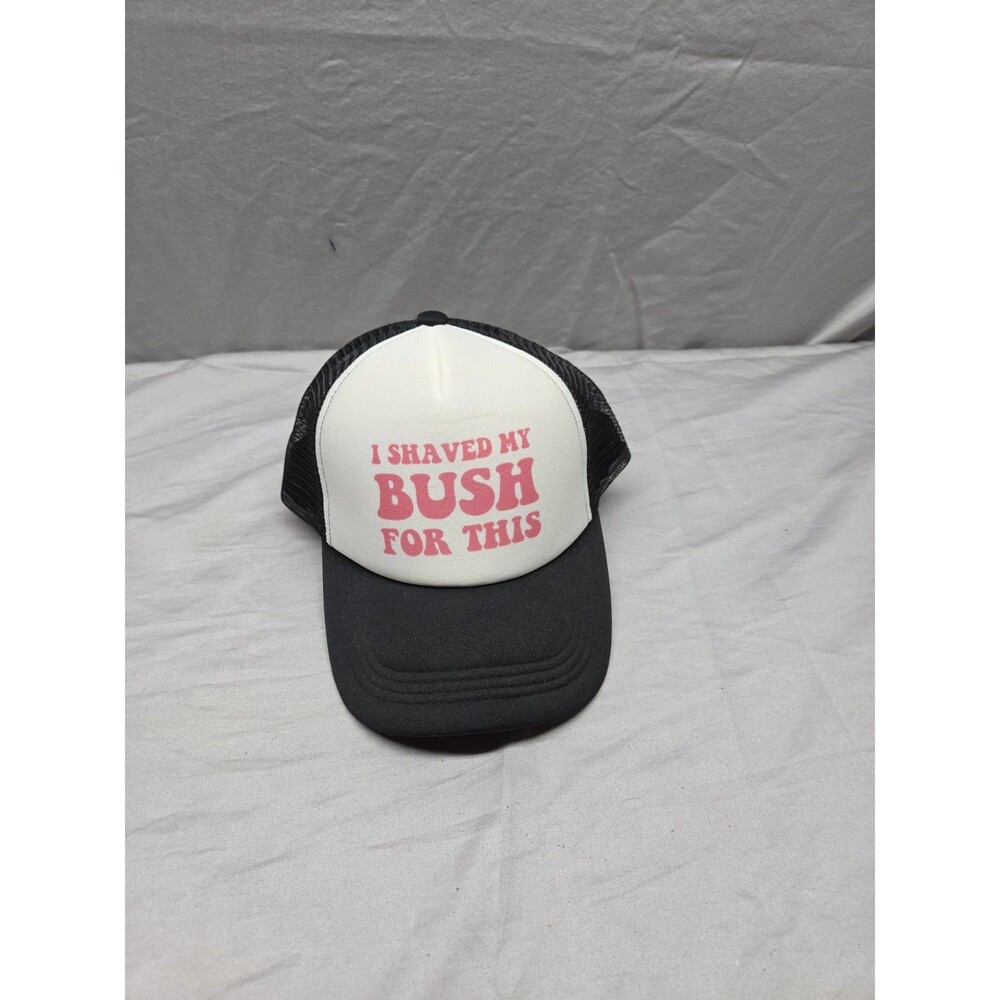 I Shaved My Bush for This Trucker Hat Unisex Adult Hats One Size-Medium